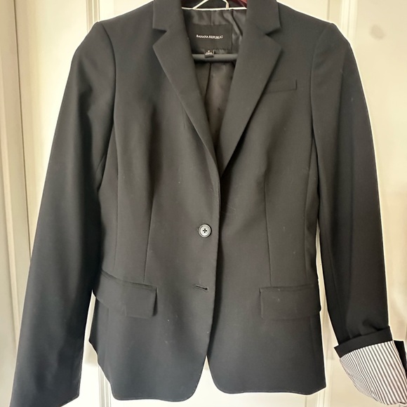 Banana Republic Classic Black Blazer - Picture 1 of 1